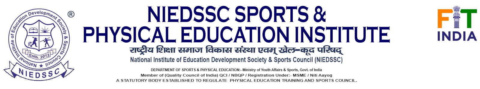 NATIONAL INSTITUTE OF EDUCATION DEVELOPMENT SOCIETY & SPORTS COUNCIL
